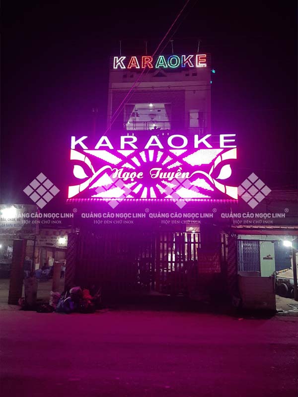 Biển karaoke đẹp
